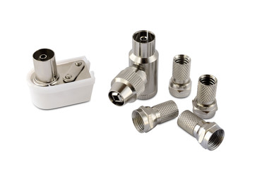 Connectors and adapters for antenna