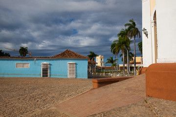 Obraz premium Plaza Mayor-Principal square of Trinidad.Cuba.