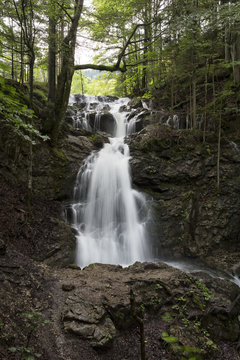 Josefstaler Wasserfall im Spitzingseegebiet, Bayern © Harald Biebel