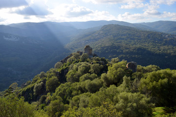 Fototapeta premium Magical view across Jimena