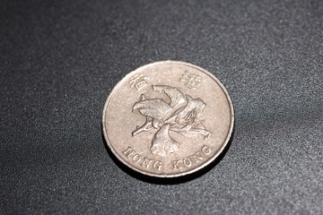 Hong Kong currency coin