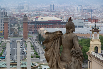 Panorama di Barcellona - 164376499