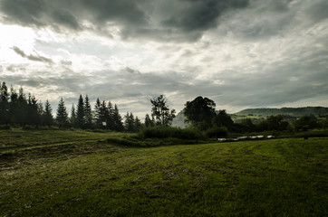panorama z Beskidu 