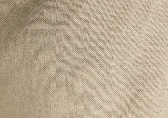 Fototapeta na wymiar Close Up Background Pattern of Light Brown Textile Texture