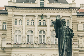 Fototapeta premium Novi Sad city hall, town house
