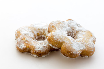 Biscuits filled with jam