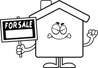 Angry Cartoon Home Sale