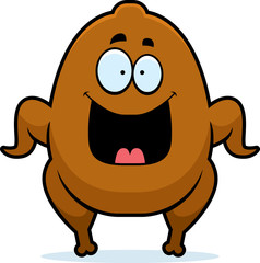 Happy Cartoon Turkey