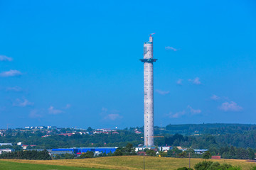 Obraz premium Testturm für Aufzüge bei Rottweil