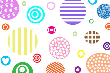 Cute polka dots pattern
