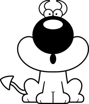 recommend clip art: Surprised Cartoon Devil