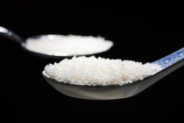 Rice in Spoon