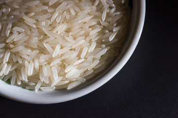 Rice in bow