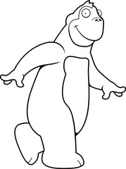 Gorilla Walking