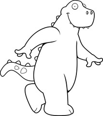 Dinosaur Walking