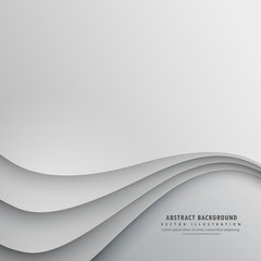 smooth wavy vector background design