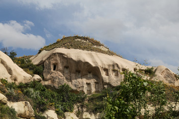Rock Formation in Pigeons Valley, Cappadocia