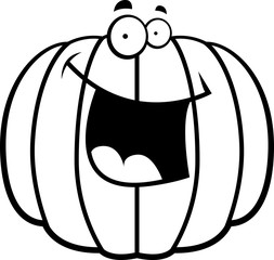 Pumpkin Smiling