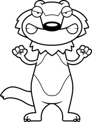 Angry Cartoon Wolverine