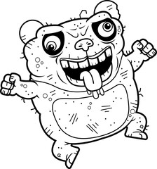 Crazy Ugly Panda