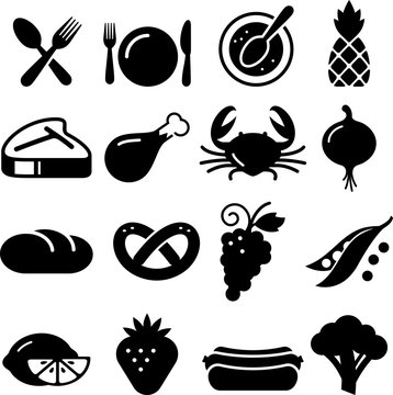 Eating Icons - Black Series