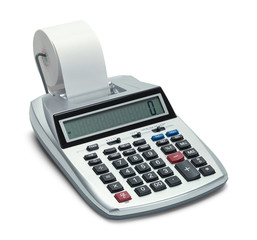 Calculator Business With Tape