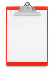 Clipboard Red