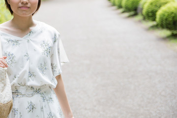 笑顔が素敵な日本女性