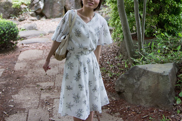 Obraz premium 笑顔が素敵な日本女性