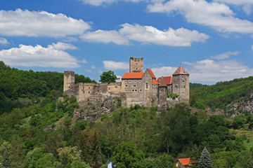 Fototapeta na wymiar Burg Hardegg im Thayatal - Niederösterreich