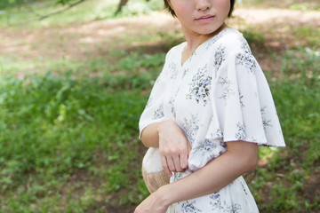 笑顔が素敵な日本女性