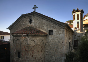 Church of St. Nicholas Hospitaler in Ohrid. Macedonia