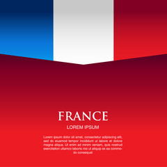 France flag background vector