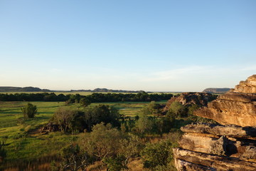 Obraz premium View from Ubirr, in Kakadu National Park Australia 