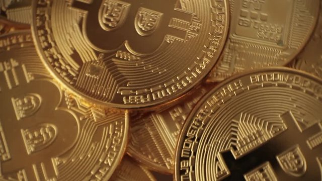 Cripto Currency Bitcoin Coin Spin