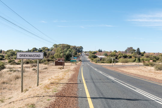 N8 road passing through Griekwastad