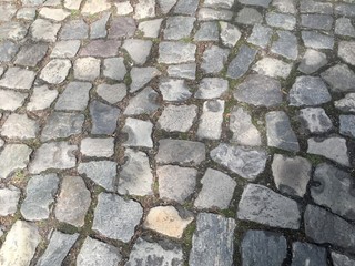 Pflasterstein Straße
