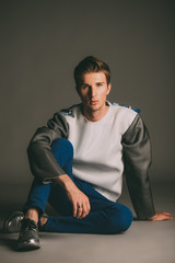 Obraz premium attractive male model