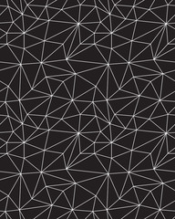 Seamless polygonal pattern background, creative design templates