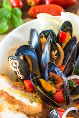 Cozze alla marinara 