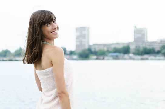 tennager with beautiful smile