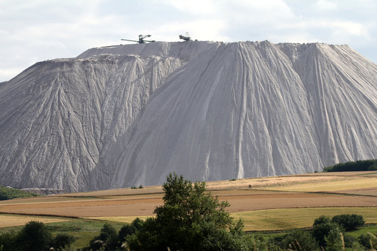 Abraumhalde Kalisalz