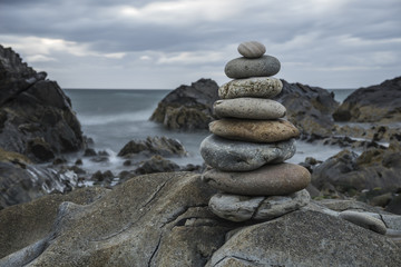 morning at the beach