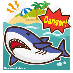 サメのいる海 ホオジロザメ