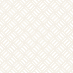 Crosshatch vector seamless geometric pattern. Crossed graphic rectangles background. Checkered motif. Seamless subtle texture of crosshatched lines. Trellis simple fabric print.