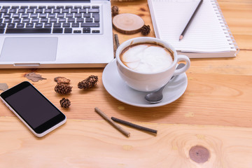 Office desk table.