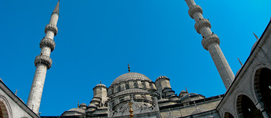 Fototapeta na wymiar blue mosque of istanbul