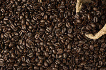 coffee bean texture  for background