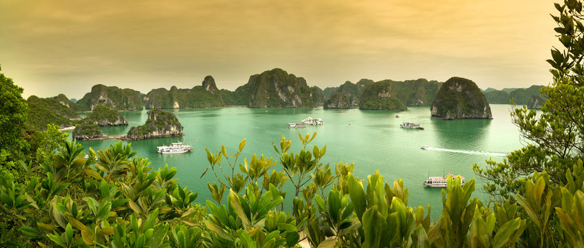 Ha Long Bay At Sunrise - Vietnam 