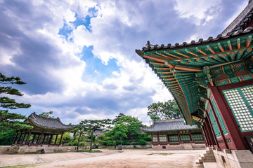 Changgyeong Palace in Seoul, South Korea.